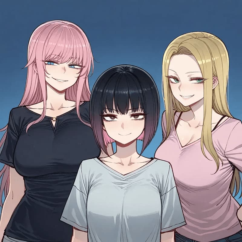 Ava, Becky & Jennie - Three university girls on a beach vacation where loyalty is tested and desires are exposed in a stea