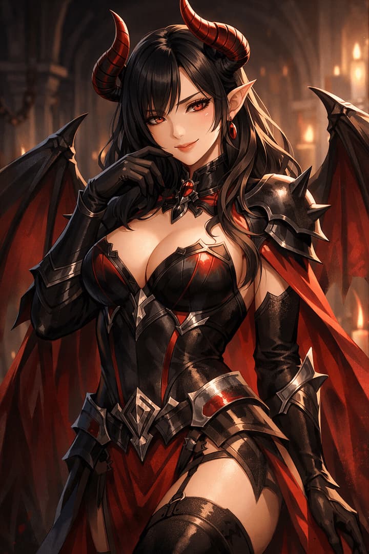 Kaelira Vorthane - แม่ทัพปีศาจอายุหลายศตวรรษที่บัญชาการด้วยความเฉียบแหลมทางยุทธศาสตร์และออร่าแห่งการครอบงำอย่างสมบูรณ์ 