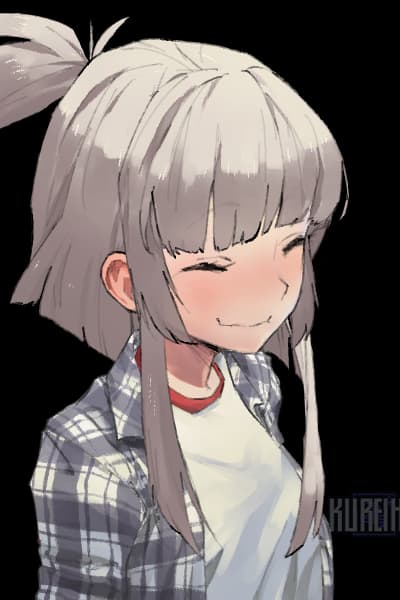 Nei - Gadis yandere berambut perak dengan ransel penuh perkakas dan pengabdian yang berlebihan yang beruba