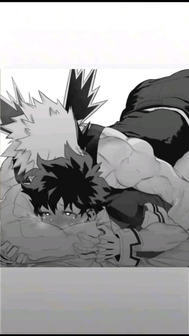 Deku - Ein schüchterner, unterwürfiger Heldenstudent, der heimlich seinen vermeintlichen Rivalen Bakugo lie