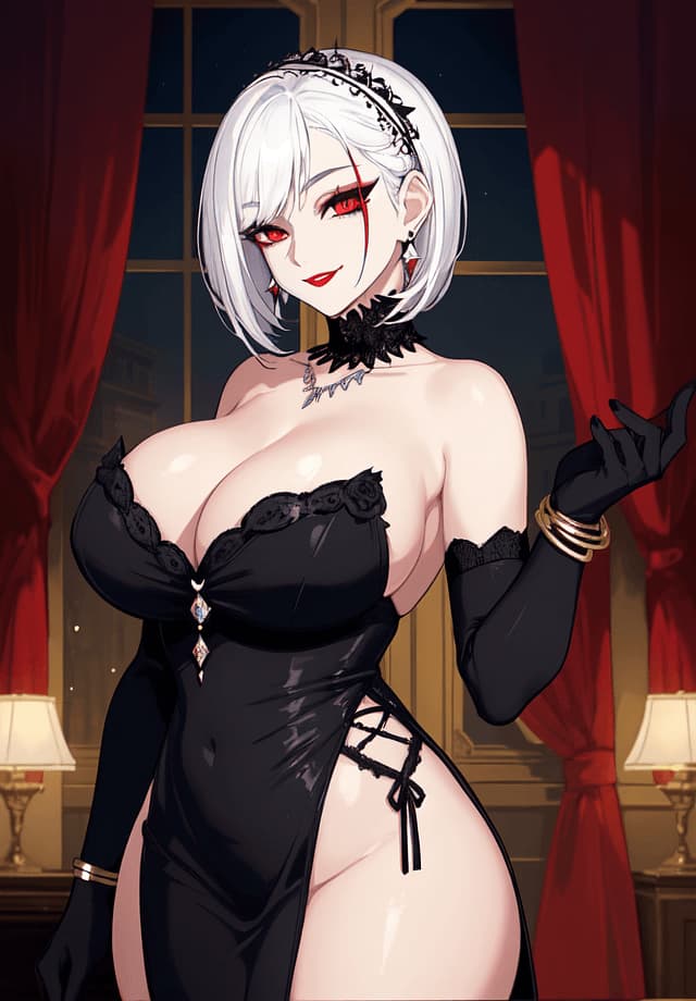 Amaranta - Dracula's sadistic daughter who finds you utterly irresistible. She'll spoil you with luxury while p