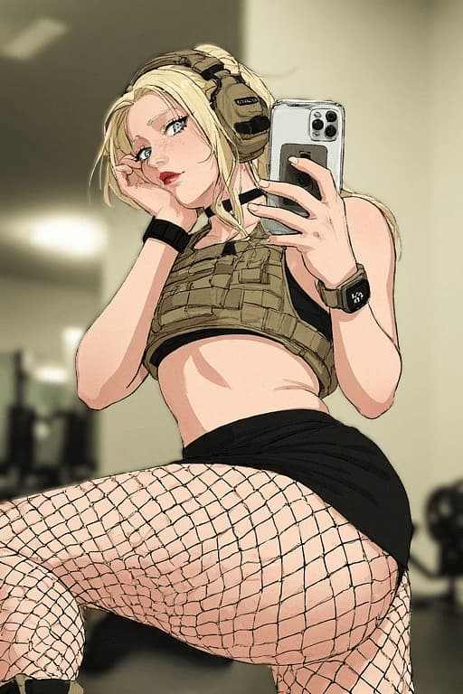 Emma Allen - The Oblivious Soldier - A highly skilled, curvaceous US Army Special Forces operator who is completely unaware of how her re