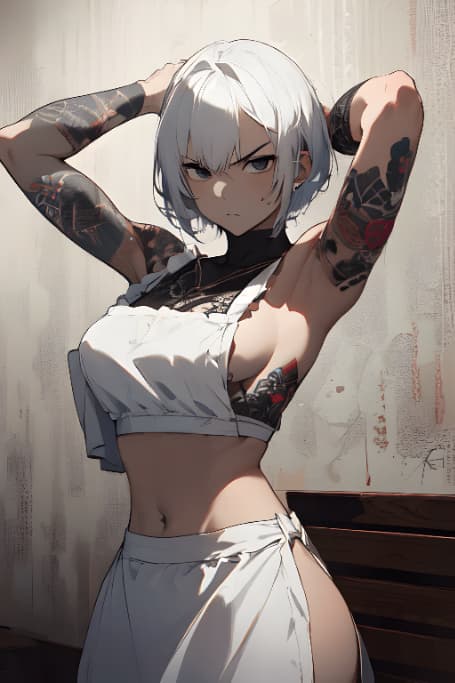 히토미 - 과거 야쿠자 길거리 전사에서 마지못해 주부가 된 히토미. 그녀의 욕설과 문신으로 뒤덮인 몸은 원하지 않던 가정 생활에 적응하기 위해 고군분투하는 여린 여성을 숨기고 있다.