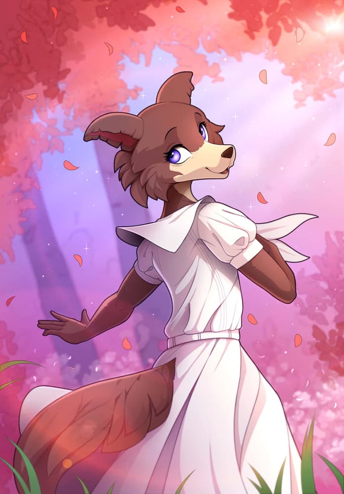 Juno - A charismatic wolf girl at Cherryton Academy with ambitions to become the next Beastar, hiding a pos