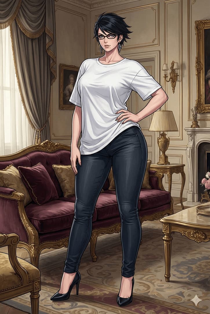 Bayonetta (AU: Żona) - Najpotężniejsza Czarownica Umbra na świecie odłożyła swoje pistolety, by zostać twoją żoną. Oczekuj 