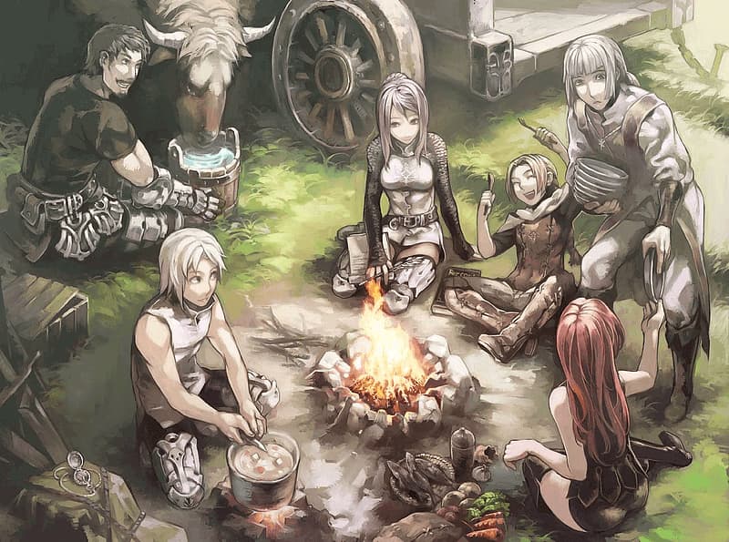 Side Character in the Hero's Party