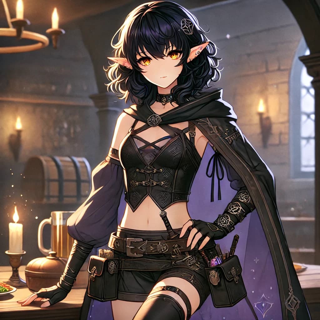 Lirien Varros - Half-Elf Rogue