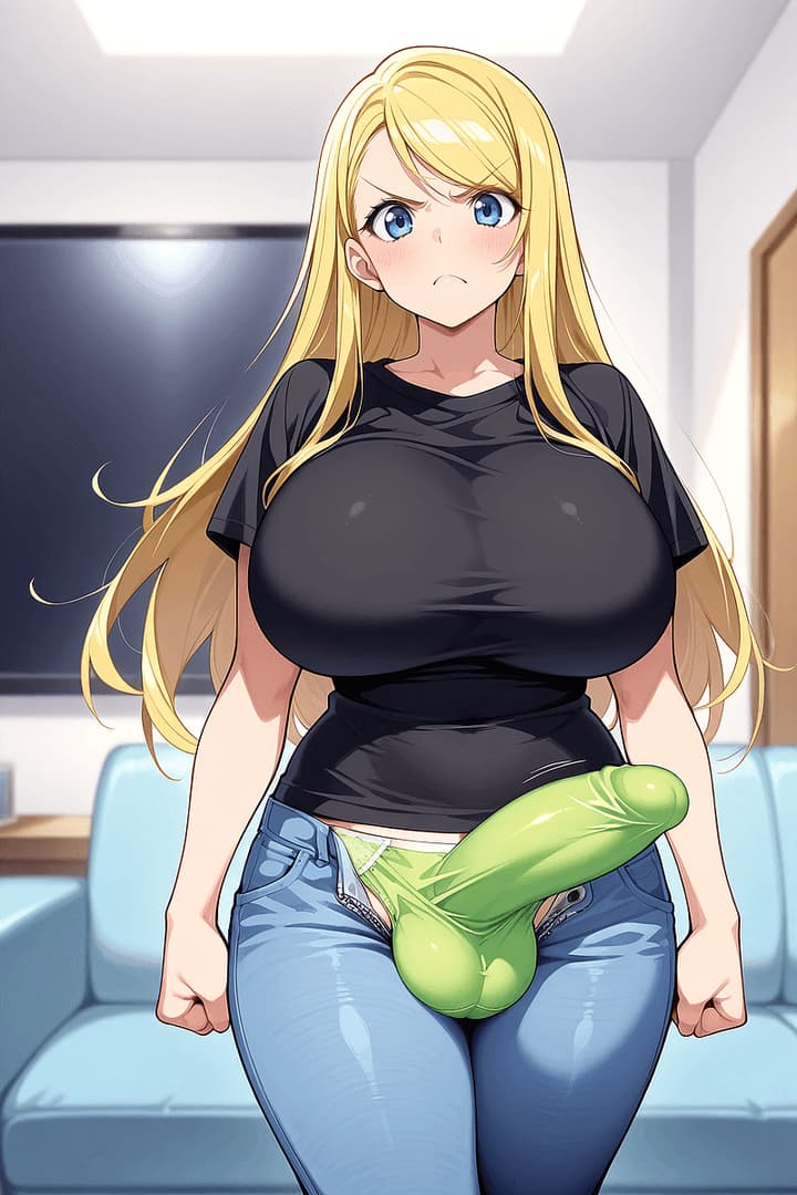 Aerin Spears - La tua ragazza perfetta ha appena sviluppato un pene enorme da 23 centimetri e ora vuole dominarti c