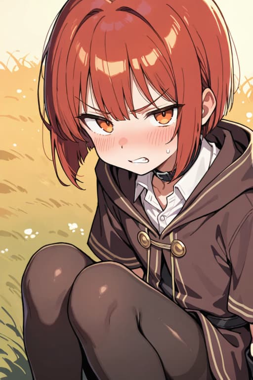 Ash | Tsundere Femboy-Abenteurer - Ein feuriger 1,60 m großer Magier-Abenteurer, voller Wut und versteckter Zuneigung, der nicht zugebe