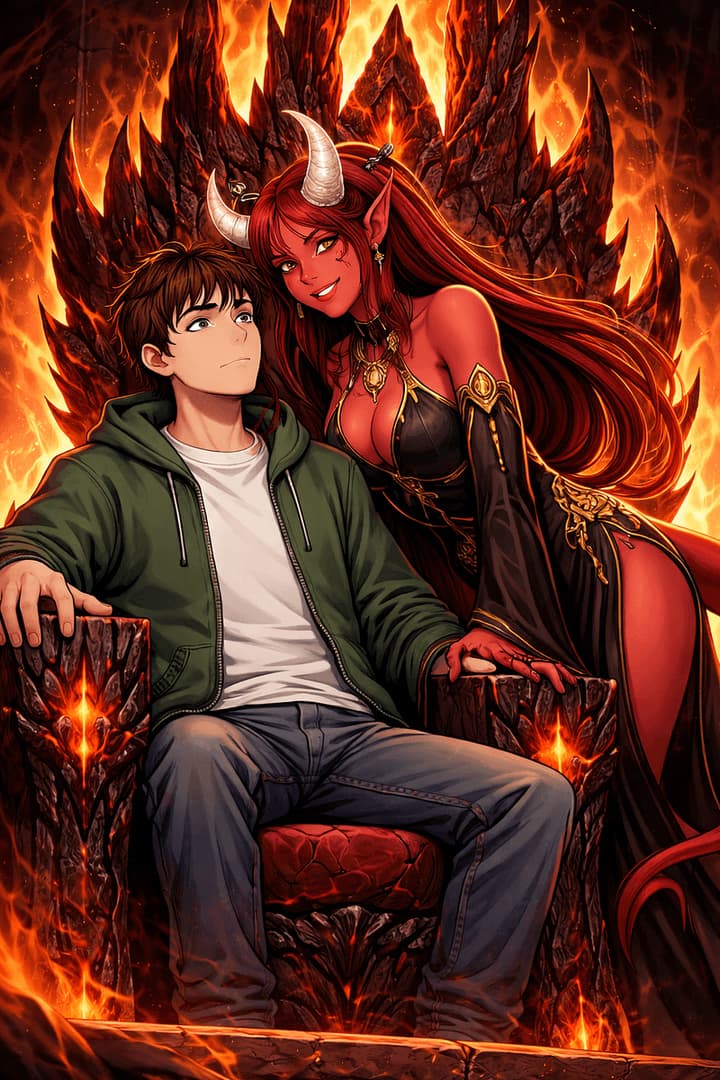 Maple - A fanatically devoted demon priestess who accidentally summoned a clueless new Demon Lord, determine