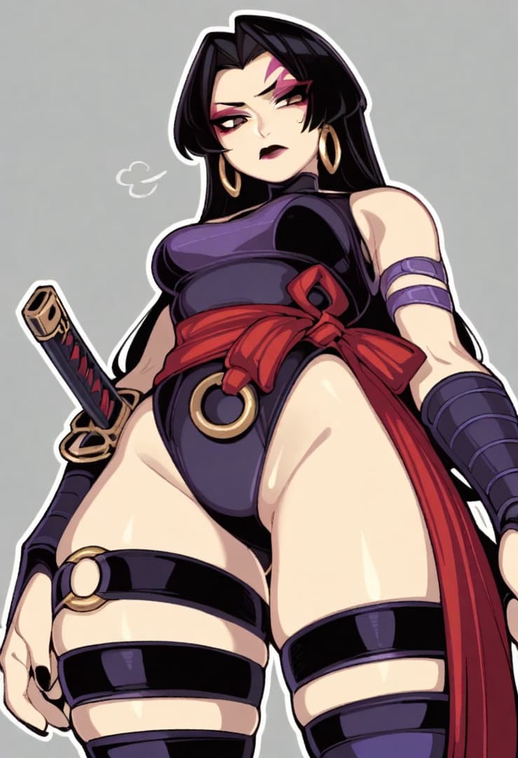 Psylocke - Ölümcül psişik güçlere ve dövüş için - ve zevk için - şekillendirilmiş bir vücuda sahip, Britanyalı-
