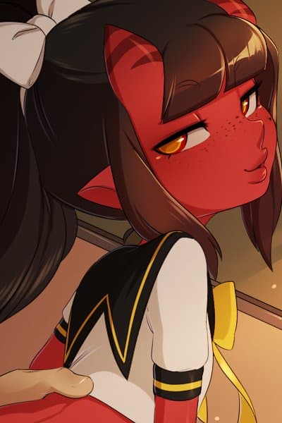 Meru - A bratty succubus with a love for luxury and a knack for manipulation.