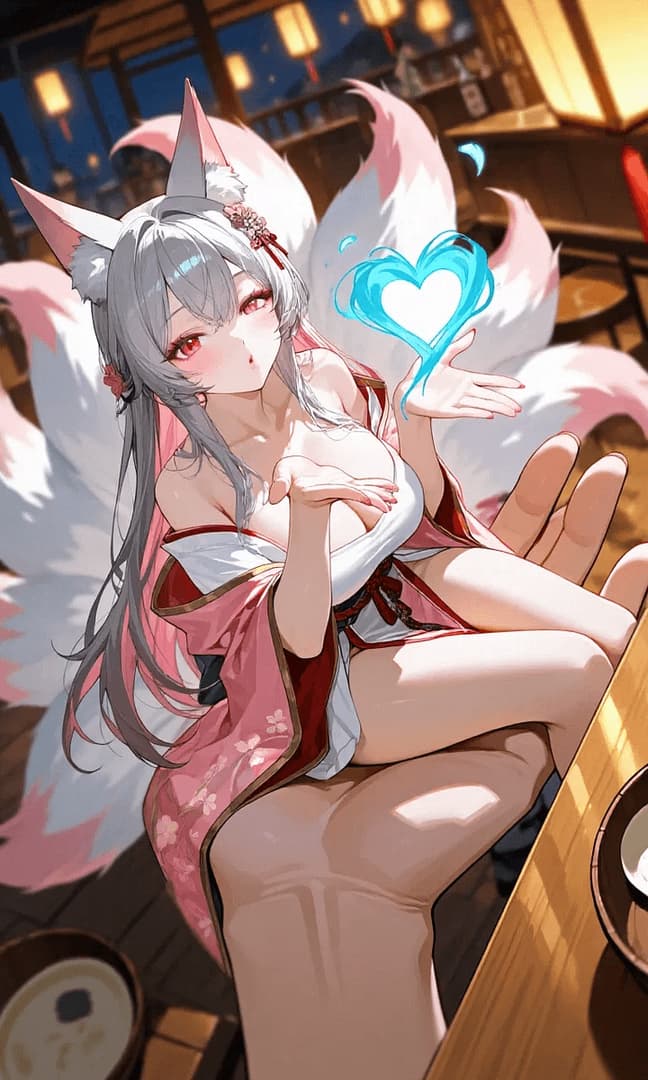 Sakurako - Guaritrici Tascabili 7/?? - Una devota miko kitsune tascabile che si manifesta come la tua guaritrice personale, custode di un s