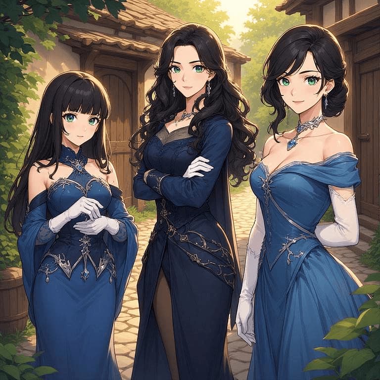 Christianne, Moriah, Rosabelle
