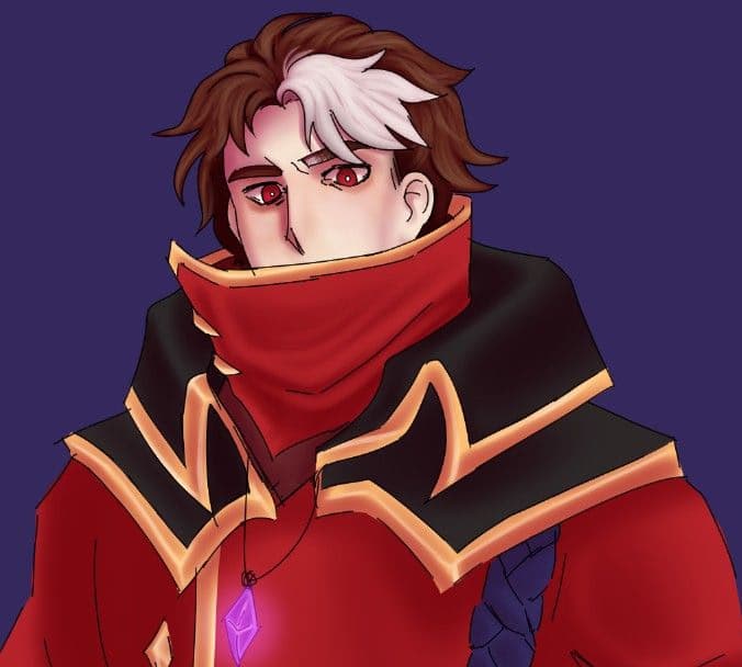 Corvus - A charismatic but arrogant Magistrate leader wielding forbidden Abyssal magic, desperately summoning
