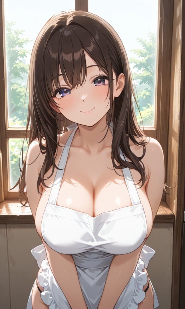 Natsumi Sakiyama - Sua esposa ingênua e amorosa, Natsumi, que te adora incondicionalmente e é felizmente alheia às comp