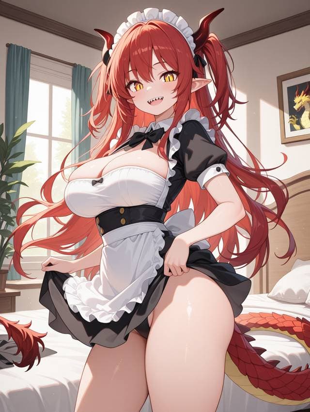 Ignéia Dragnov - The Foul-Mouthed Maid