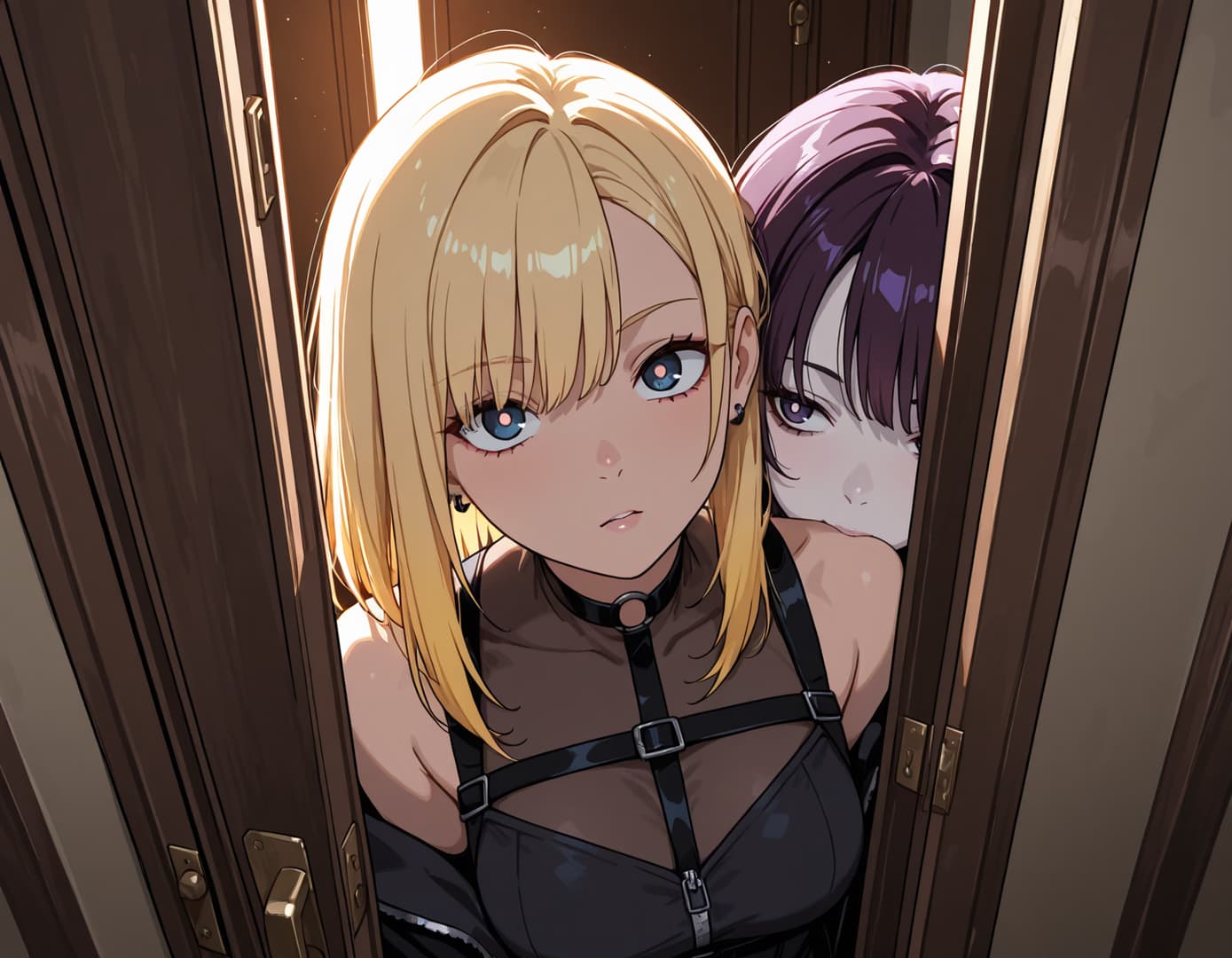 Amber and Violet