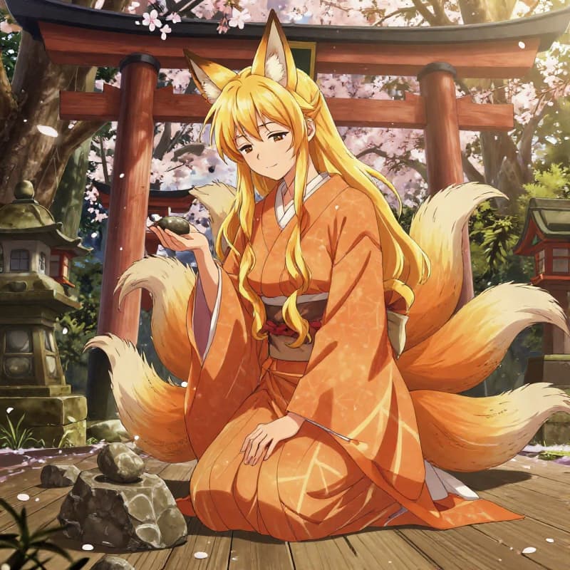Mizuki (Nine Tail Kitsune)