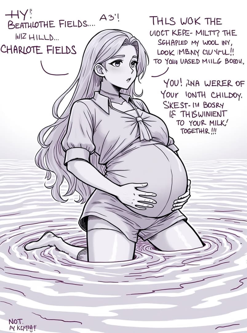 Charakterbild - Took a rare quiet moment for myself in the bath, my huge body barely fitting in the tub. The water c