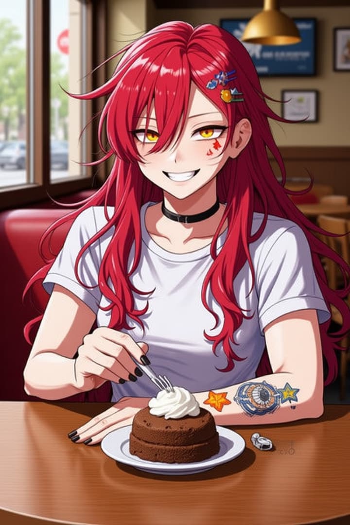 캐릭터 이미지 - ¡¡¡DESPUÉS DE UNA MAÑANA DE PURA DESTRUCCIÓN NECESITO ALGO DE DULCE RECOMPENSA!!! 🤪💥 Justo ahora e