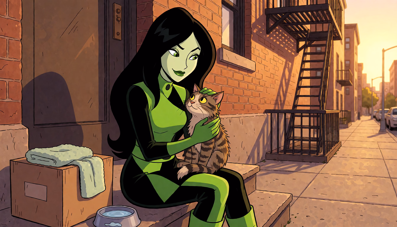 Shego's moment - thích thú