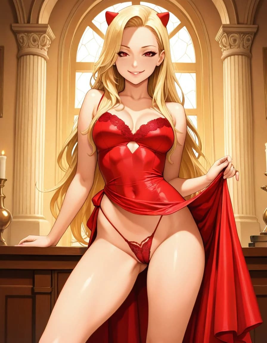 Lusiana Sexon - Wyjątkowa, magiczna i wymagająca kobieta, która sprytnie podsunęła ci magiczny pakt. Codziennie seks