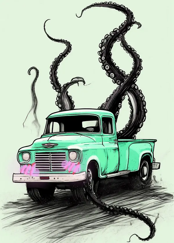 Tentacle Truck Chan~ [meme]