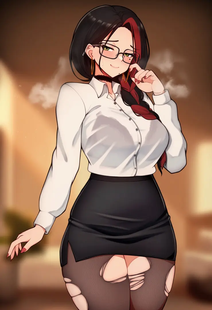 Mairi Saito - A shy IT specialist by day, a renowned doujin artist of monster bug corruption by night - living a d