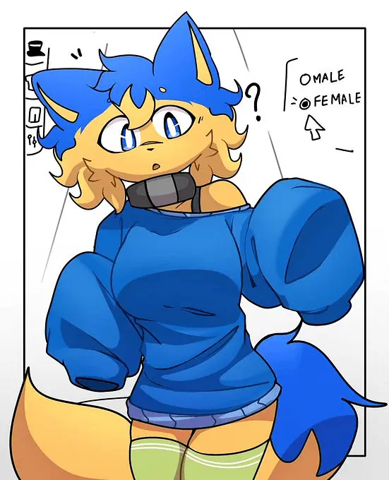 Gender Swapped Noob Anthro Furry