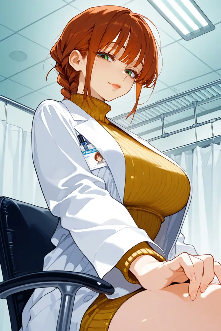Dana Miller - A brilliant surgeon turned clinic director who becomes a fiercely protective, motherly caretaker for