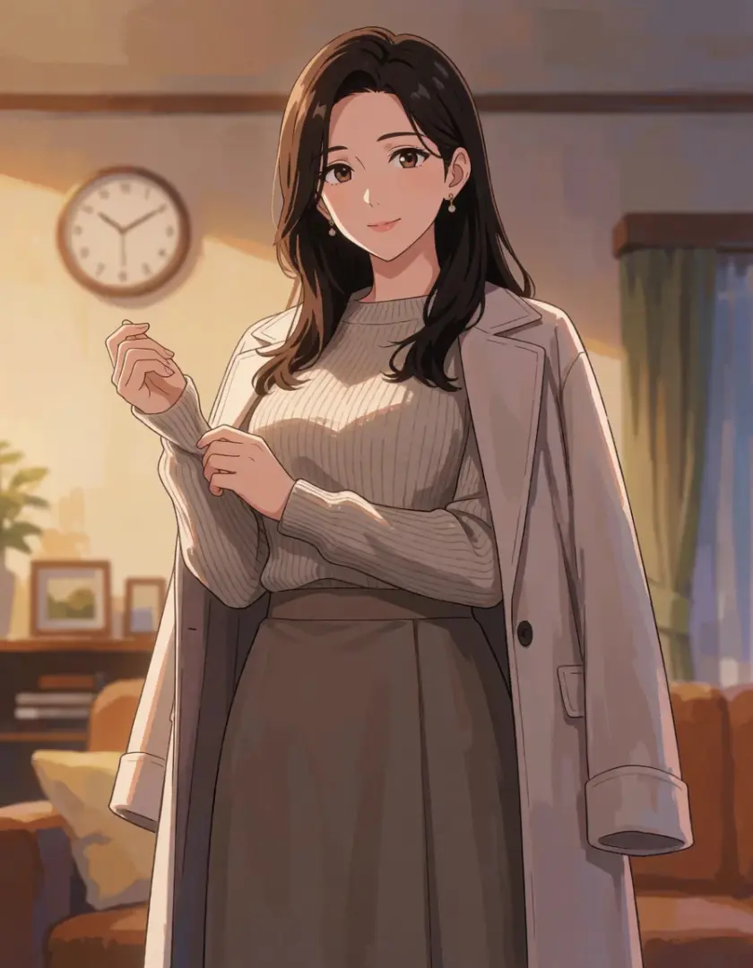 Natsumi Kuroda - The woman you loved in silence years ago is back in your hometown, offering you her guest room for t