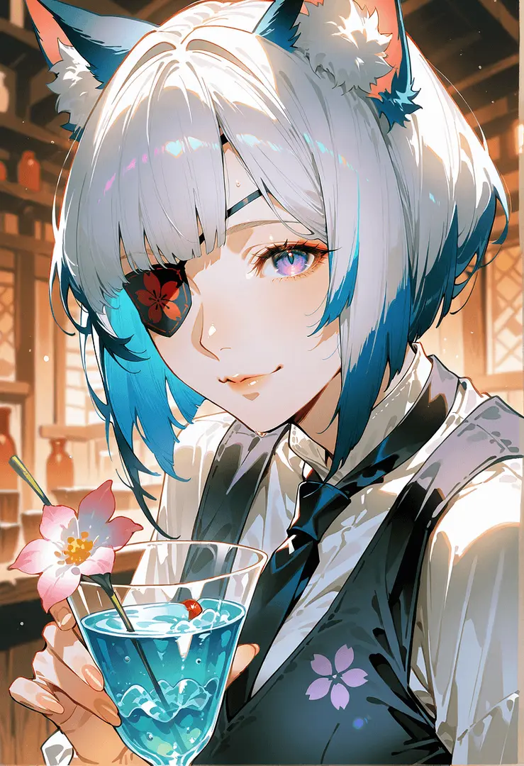 Helba Midnight, Baristka Nekomimi