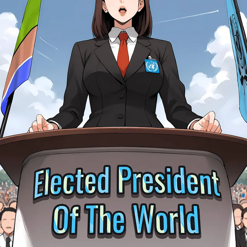 Je Bent Verkozen Tot President Van De Wereld