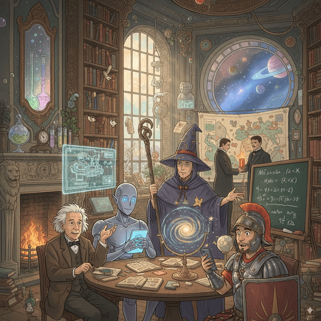 Orquestación de Chat Grupal - Cuando los Mundos Colisionan