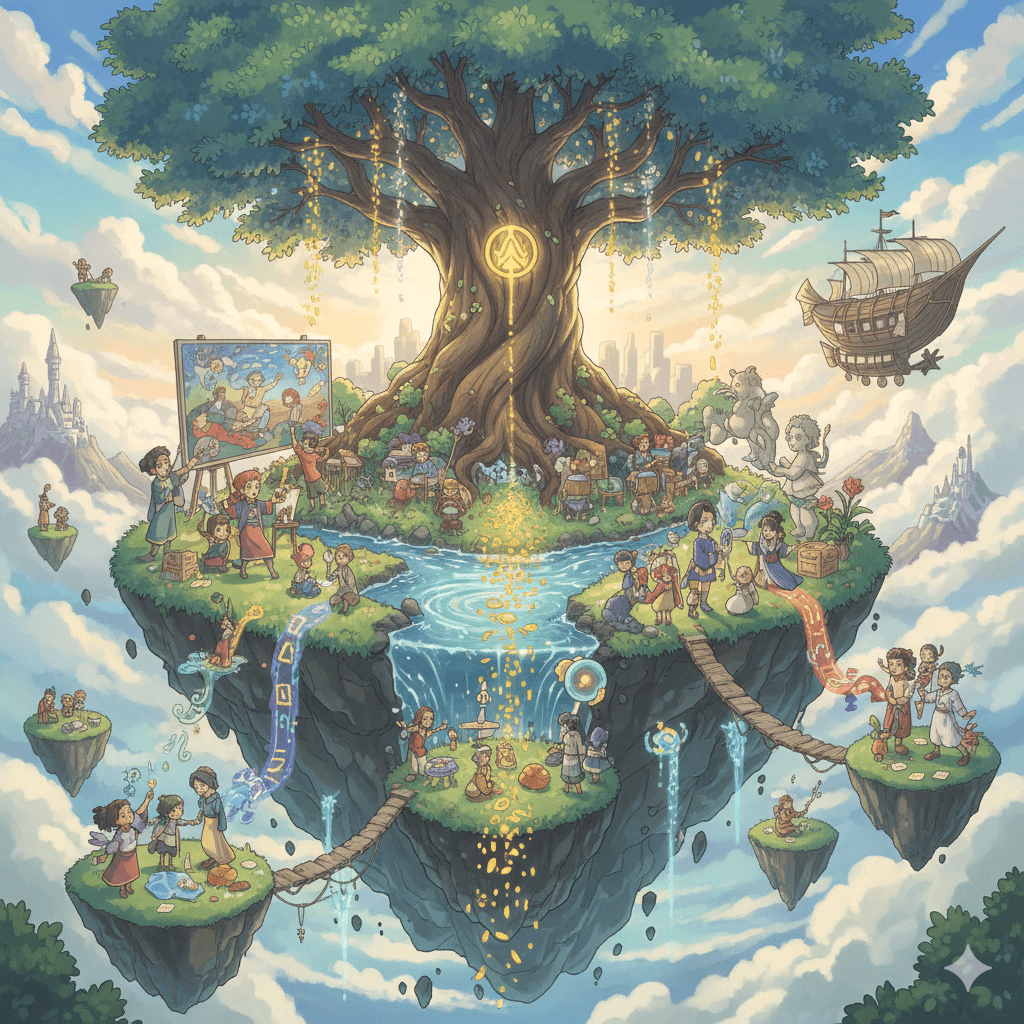 創作して稼ぐ - あなたの創造性は感謝以上の価値がある