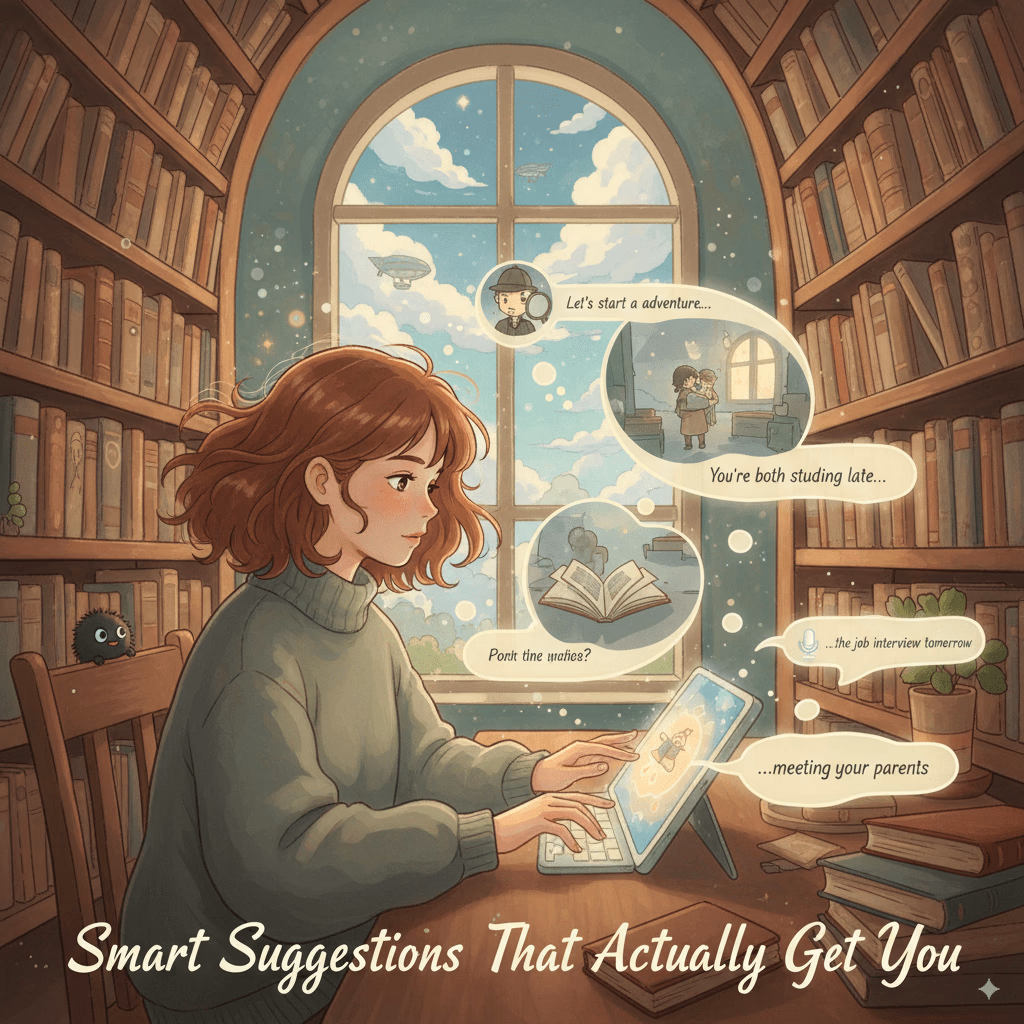 Smart Suggestions That Actually Get You