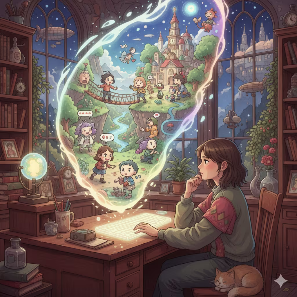 Story Mode: Giving AI Characters a World to Live In